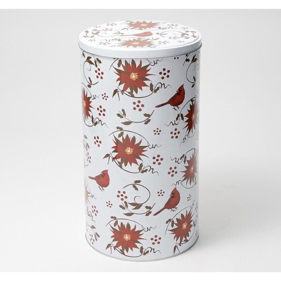 Temptations Other - Temp-tations Holiday 5.5-Gallon Tin - Poinsettia